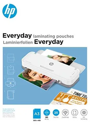 Productafbeelding van HP laminatiefolie, formaat A3, voor dagelijks gebruik