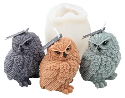 Image de Moule en silicone 3D en forme de hirondelle, idéal pour la fabrication de bougies, de savons, de gâteaux, de décorations en fondant, de chocolats et de bougies en cire de soja