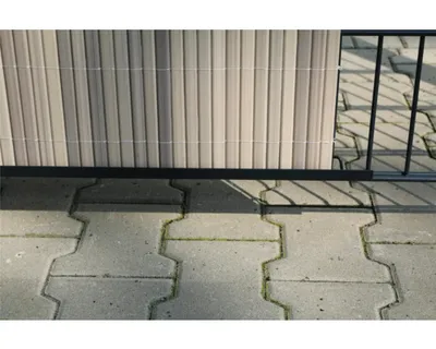 Produktbild von Aufnahmeschiene videx für Sichtschutz an Doppelstabmatte 120 x 2 cm anthrazit