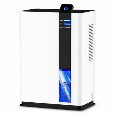 Produktbild von Luftentfeuchter mit 3L Wassertank, Peltier Entfeuchter ohne Kompressor, automatische Abschaltung, LED Anzeige für Zuhause, Büro und Keller
