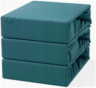 Produktbild von Kortina Baumwoll-Spannbettlaken Jersey 200x220 cm Grün
