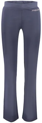Immagine prodotto di Pantaloni sportivi da donna blu a gamba larga con elastico in vita - Eleganti e comodi
