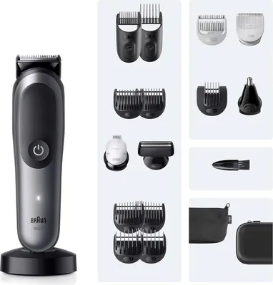Produktbild von Braun Pflegeset All in One Series 7 ProBlade 18 in 1 Klinge Nasenhaartrimmer; Starke Leistung