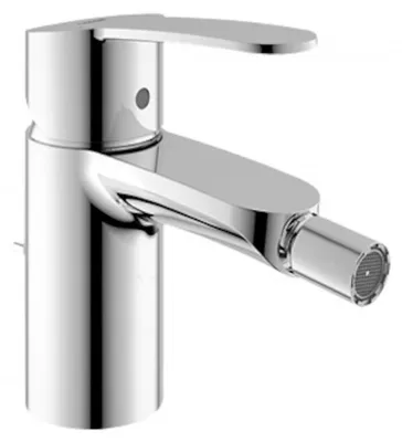 Image de Grohe Eurostyle Cosmopolitan Mitigeur monocommandé pour bidet, saillie 123mm, vidage à tirette, 33565002
