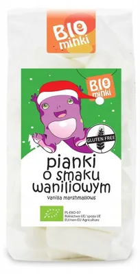 Imagen del producto de GALLETAS CON SABOR A VAINILLA, SIN GLUTEN, ECOLÓGICAS, 120 g - BIOMINKI (EDICIÓN DE NAVIDAD)