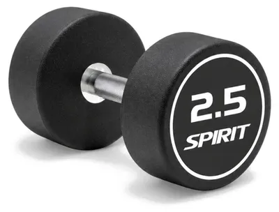 Produktbild von Spirit Fitness Round Rubber Kurzhantel