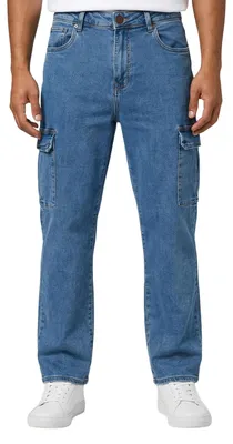 Produktbild von Tazzio Herren Cargo Jeans Regular Fit A112 (Blau, 31/34)