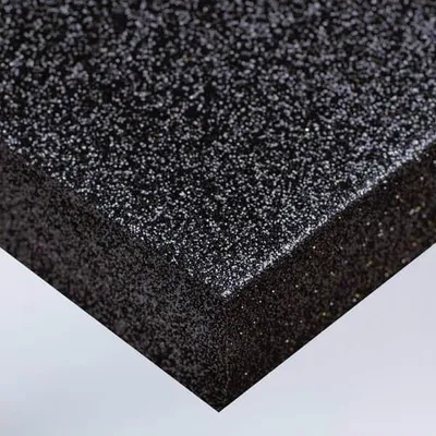 Produktbild von DIMEXACT - DIMEXACT Schwarze Glitzerkleberolle 122 cm x 10 Meter -122 cm x 10 m - en Rouleau