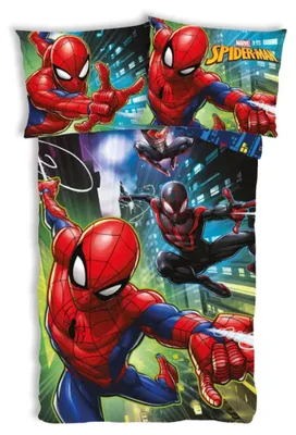 Zdjęcie produktu dla Pościel Spiderman Trie Guardians 140×200/70×90 cm