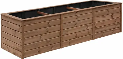 Produktbild von MEGA HOLZ Hochbeet KDI Jules XXL (103x306x80 cm)