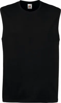 Produktbild von T-Shirt ärmellos | Fruit of the Loom (FOL61222), Farbe:black, Größe:XL