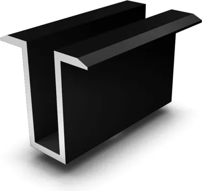 Produktbild von K2 MiddleClamp Black Einzeln 1005145 Mittelklemme schwarz eloxiert