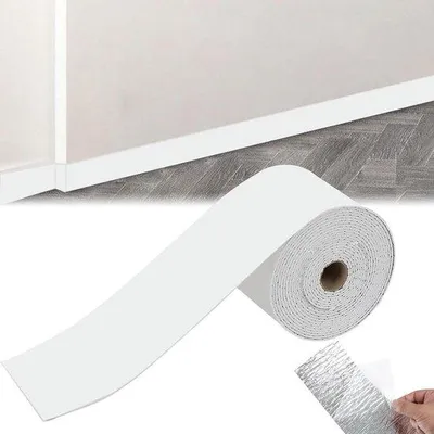 Produktbild von Flexible und Weiß, Selbstklebende Sierlijsten - 10 cm x 5 Meter
