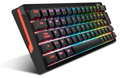 Image de Clavier Krom NXKROMKREATORSP Noir Qwerty Espagnol