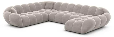 Produktbild von XXL Wohnlandschaft Maleron U-Form aus Stoff