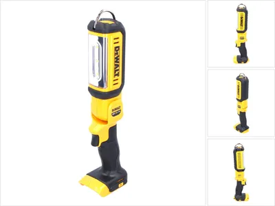 Zdjęcie produktu dla DeWALT DCL050, LED, 3 szt., Czarny, Żółty, Wiszące światło robocze