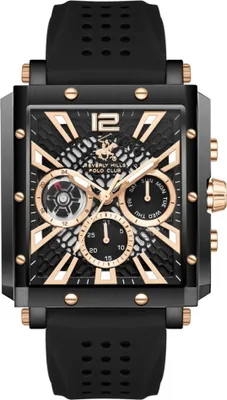 Produktbild von Herrenuhr BEVERLY HILLS BP3661X.651 in Schwarz, Fashion als Geschenk.
