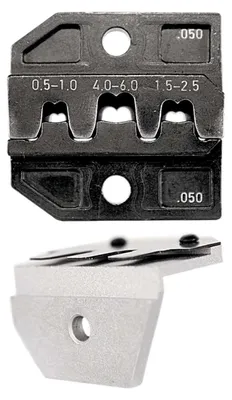 Produktbild von Rennsteig Crimpeinsatz und Kontaktaufnahme für Flachstecker 0,5 - 6,0 mm²