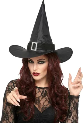 Obrázok produktu pre Čarodejnícky klobúk s prackou pre dospelých Halloween