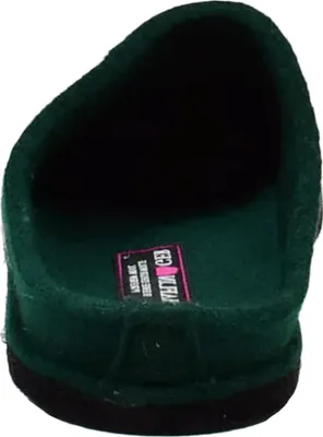 Produktbild von Haflinger Damen Hausschuh Herren Pantoffel Wollfilz anatomisch Flair Soft 311010, Größe:44 EU, Farbe:Grün