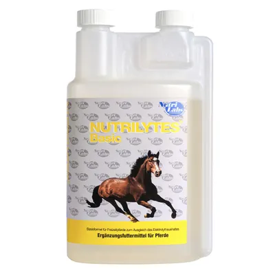Produktbild von Nutrilabs NUTRILYTES Basic 1 Liter | Pferde | Ausgleich | Elektrolythaushaltes