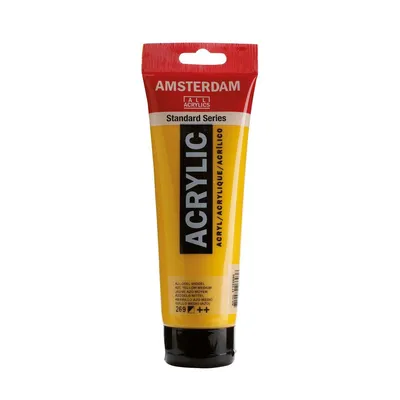 Obrázok produktu pre Amsterdam 17092692, Žltá, Akrylová farba, Tekutina a gél, 120 ml