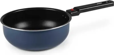 Obrázok produktu pre Kampa Midnight, Kolo, Čierna, Modrá, Čierna, Oddeliteľný, Plyn, Indukčná, 18 cm