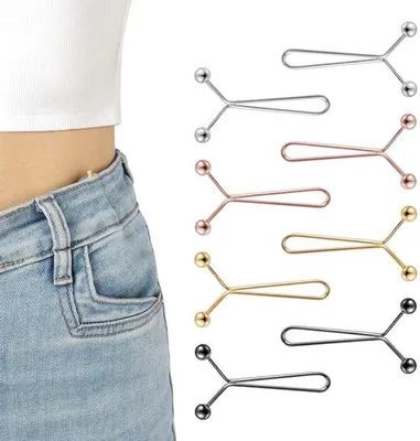 Productafbeelding van Verstevigingsstukken voor broeken, 24 stuks, geschikt voor jeans, met clip