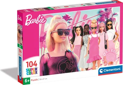Image de Clementoni Legpuzzel Super Color Barbie, 104e.
