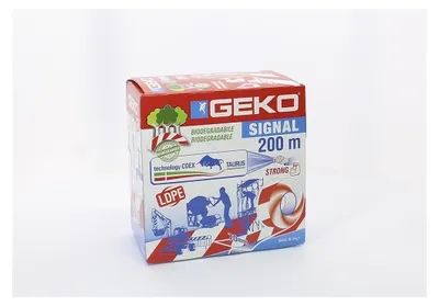 Image de Ruban Marqueur200m Ldpe, Biodégradable, Signalisation - Geko