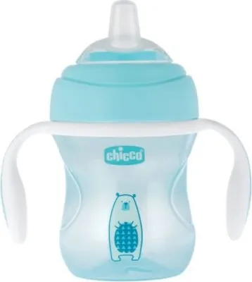 Immagine prodotto di Chicco tazza per bere per bambini, 200 ml, tettarella morbida da 4 mesi