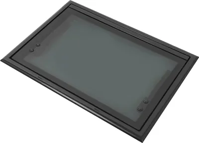 Image de Fenêtre pour camping-car - Fenêtre à persienne rectangulaire - 50x35 cm - Fenêtre de ventilation pour camping-car, caravane, véhicule de loisirs, remorque