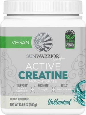 Produktbild von Sunwarrior Active Creatine (300g) Unflavoured - Kreatin - Kreatin-Monohydrat