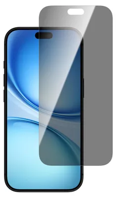 Productafbeelding van 4smarts Privacy screenbescherming met montagerand voor Apple iPhone 18 Pro, transparant