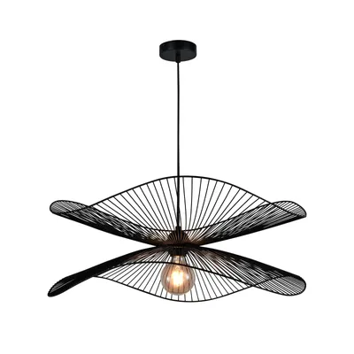 Produktbild von LQWELL Pendellampe， Retro Hängelampe Modern Hängeleuchte Kronleuchter  für  Wohnzimmer Schlafzimmer Esszimmer  Gang  Cafés  Studio Bartheke Wohnzimmer