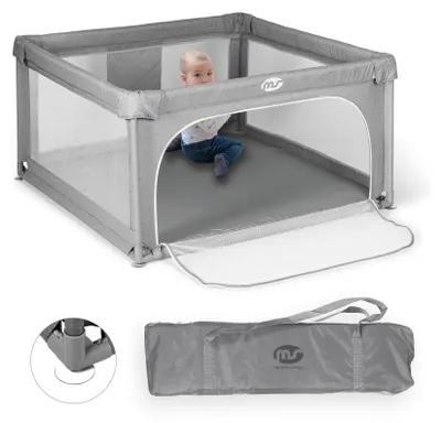 Productafbeelding van Opvouwbare Speelbox voor Baby's 120 x 120 cm met Ingang