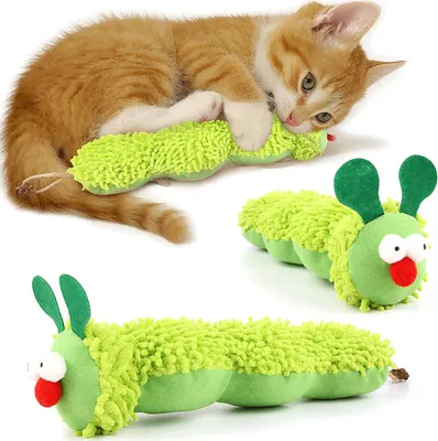 Produktbild von Katzenspielzeug, Plüschkissen mit Katzenminze, für Innen