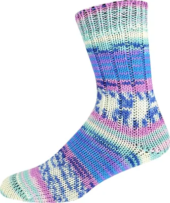 Produktbild von ONline - Supersocke 6-fach Sort. 372 Merino Color 3079