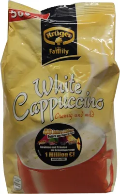 Produktbild von Krüger Family Cappuccino White | 500-g-Beutel