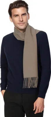 Produktbild von Kaschmirschal Damenschal Herrenschal Schal Kaschmir Cashmere Wollschal Winterschal Beige