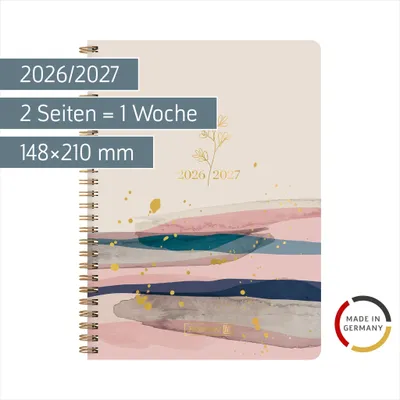 Obrázok produktu pre Školský kalendár Style 2026/2027 „Harmony“ | A5, plast