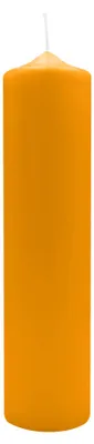 Produktbild von Spitzkopf Stumpen Kerzen Honig Natur 30 x Ø 7 cm, 6 Stück