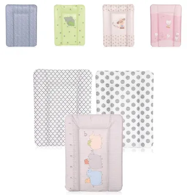 Zdjęcie produktu dla Lorelli mata do przewijania dzieci Softy 50 x 70 cm zmywalna wycieana podwyszona krawd szara