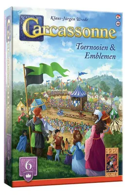 Image de 999Games 999 Games Carcassonne Tournois Emblèmes Extension