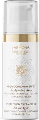 Produktbild von Farmona | Sonnencreme Gesicht - LSF 50 - 50ml - Vitamin E & Niacinamid - Hoher Schutz für empfindliche Haut