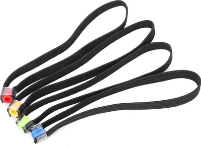 Produktbild von 4pcs elastischer Stoff Leichtfischer Fischerei Spulenring Fischdrahtschleife Tackle Accessoire