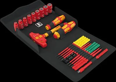 Obrázok produktu pre Wera 05006632001, Červená, Žltá, 25 nástroje/nástrojov