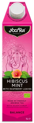 Image de Hibiscus Menthe avec feuilles de framboisier - Tetra Pak 1l