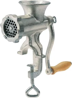 Produktbild von Fleischmühle 5 Edelstahl silber mit Lochscheibe