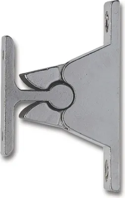 Image de SCHACHERMAYER support de porte avec mécanisme de serrage, argent, 10-10713